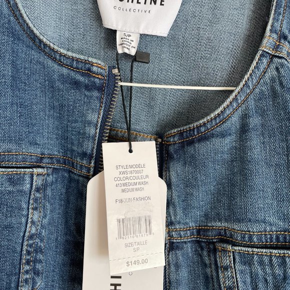 DENIM RACER JACKET - Picture 3 of 6